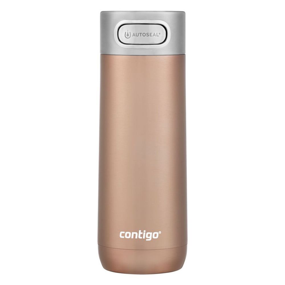 Garrafa Termica Squeeze Luxe Autoseal Inox 473ml Chardonnay - Contigo