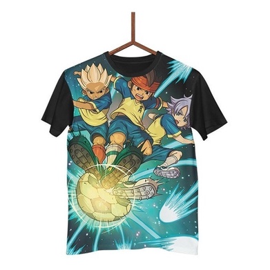 Camisa Camiseta Inazuma Eleven Anime Futebol An-197
