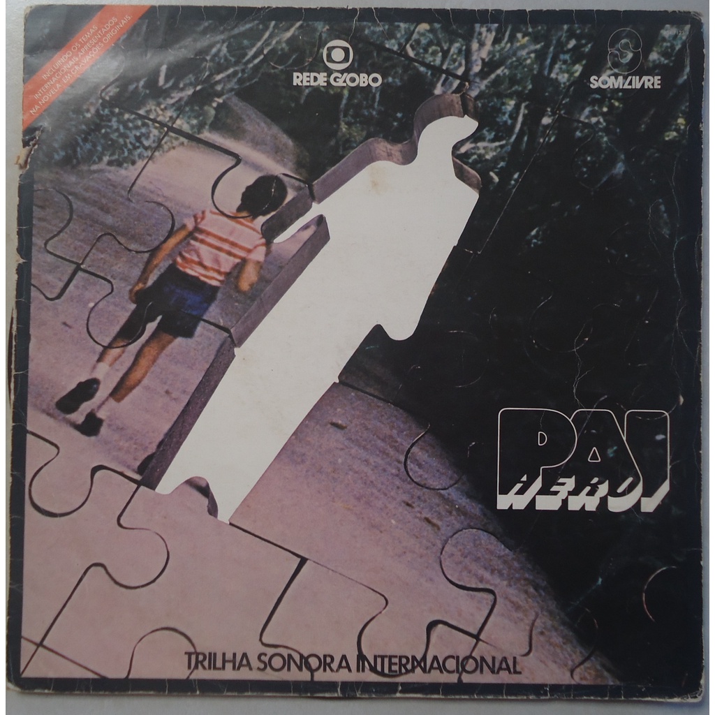 Lp Pai Herói 1979 Trilha Internacional De Novela Som Livre, Disco de Vinil