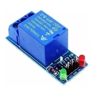 Modulo Rele 1 Canal Led Indicador Para Arduino Pi Pic 5v/10a [ Código 01 ] em Oferta na Shopee