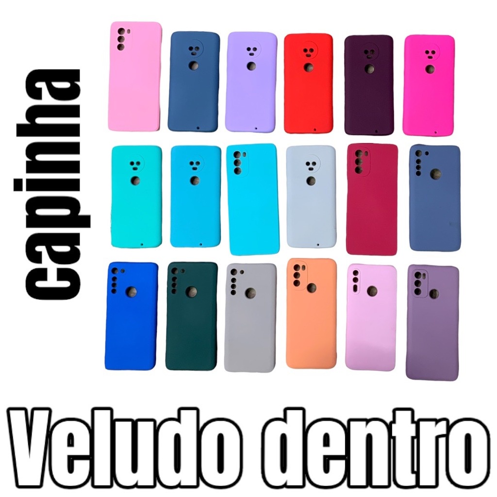 Capa Capinha de silicone Samsung  S24 Fe/A55/A25/A10s/A12/M55/A14/A13/A04/A03/S20 Fe/S23/A11/A15/A16/A56/A57