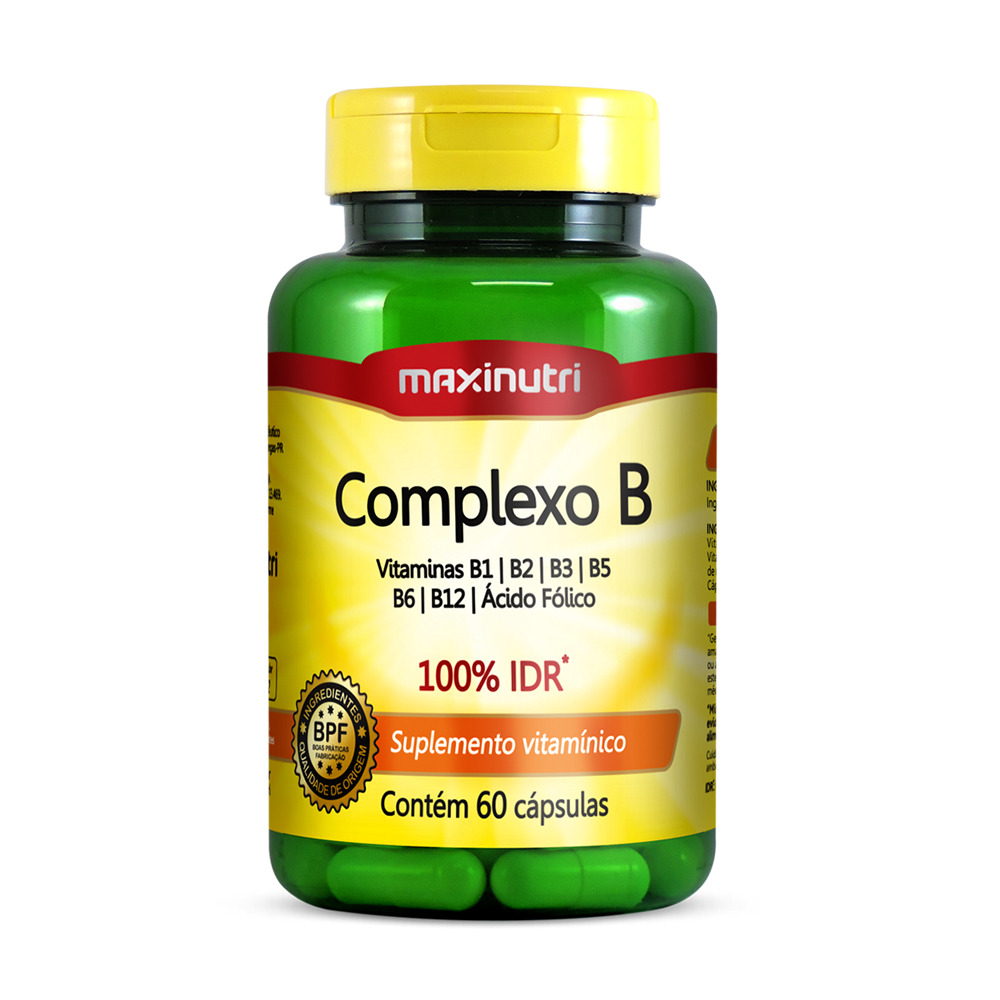 Complexo B 60 Caps - Maxinutri | Shopee Brasil