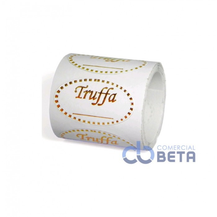 500 ETIQUETA PARA TRUFFA - LINHA