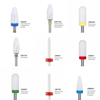 30 Opções De Brocas De Ceramica Desbaste Ajuste De Curvatura Limpeza Cutícula - Escolha O Modelo Desejado em Oferta na Shopee