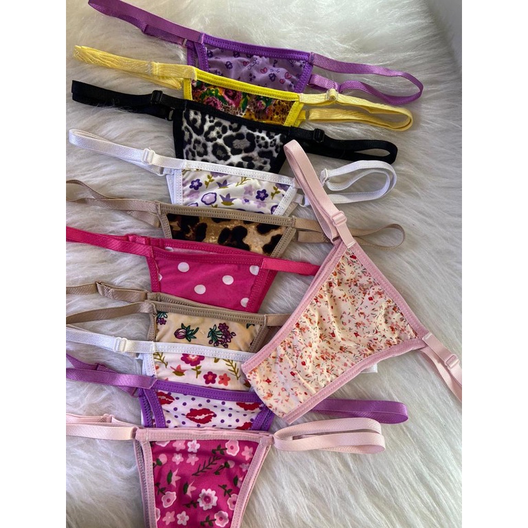 ~Kit c/6 Calcinha de Regulagem Estampadinha de Micro Fibra~ ATACADO