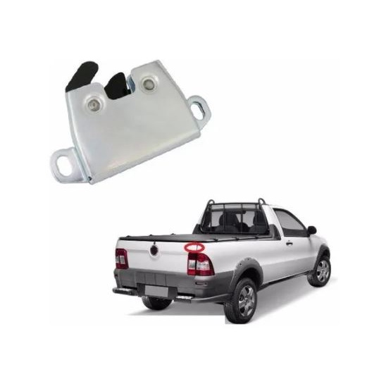 Fechadura Tampa Traseira Caçamba Pick Up Strada 04 A 15 Lado Direito Automotivo