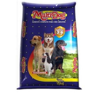 Ração Premium Multidog Cães Adultos Carne 15kg
