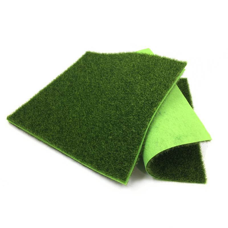 Grama Campo Maquete Futebol  Decoração 30x30cm