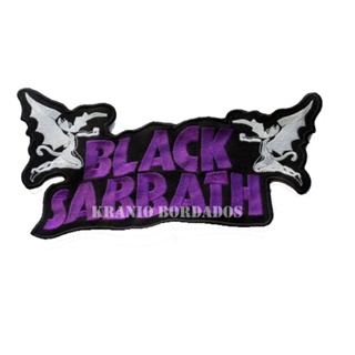 Black Sabbath Patch Bordado Envio Imediato em Oferta na Shopee