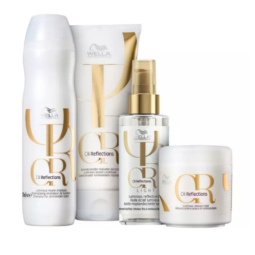 Kit Wella Professionals Oil Reflections Light (4 Produtos)