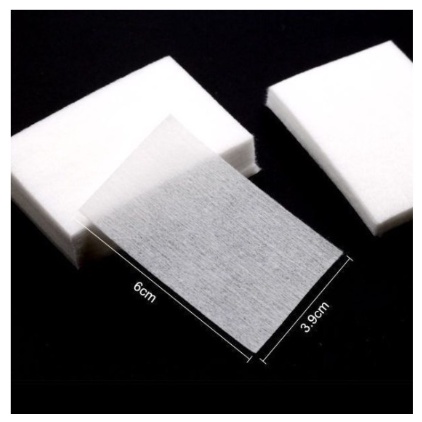 Algodão Prensado 100% Natural 1000 Unidades Remoção Esmaltes e remoção de Gel UV