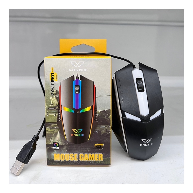 Mouse Gamer Óptico FW-M1 FW-M2 LEHMOX  GT-M2 GT-M10 GT-M3 Led RGB , Fanwix