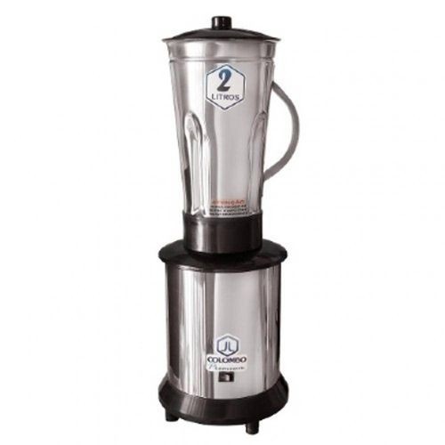 Liquidificador Industrial Alta 800w Rotação 2 Litros Inox Para Sucos Frutas Vitaminas - Potente