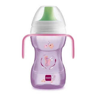 Copo de Transição Infantil Fun To Drink 270ml 8M+ Rosa - MAM