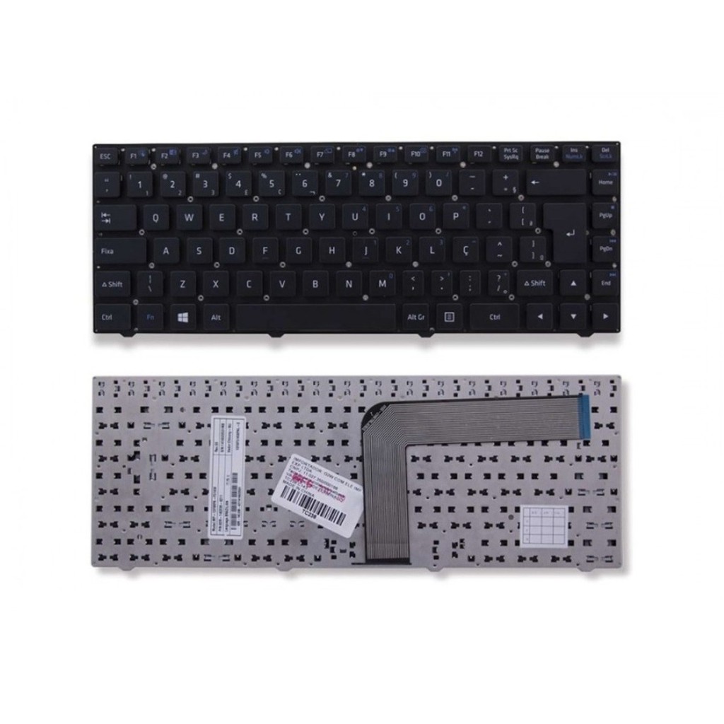 Teclado Notebook Positivo Unique S1891 S1520 S1620 Br Com Ç