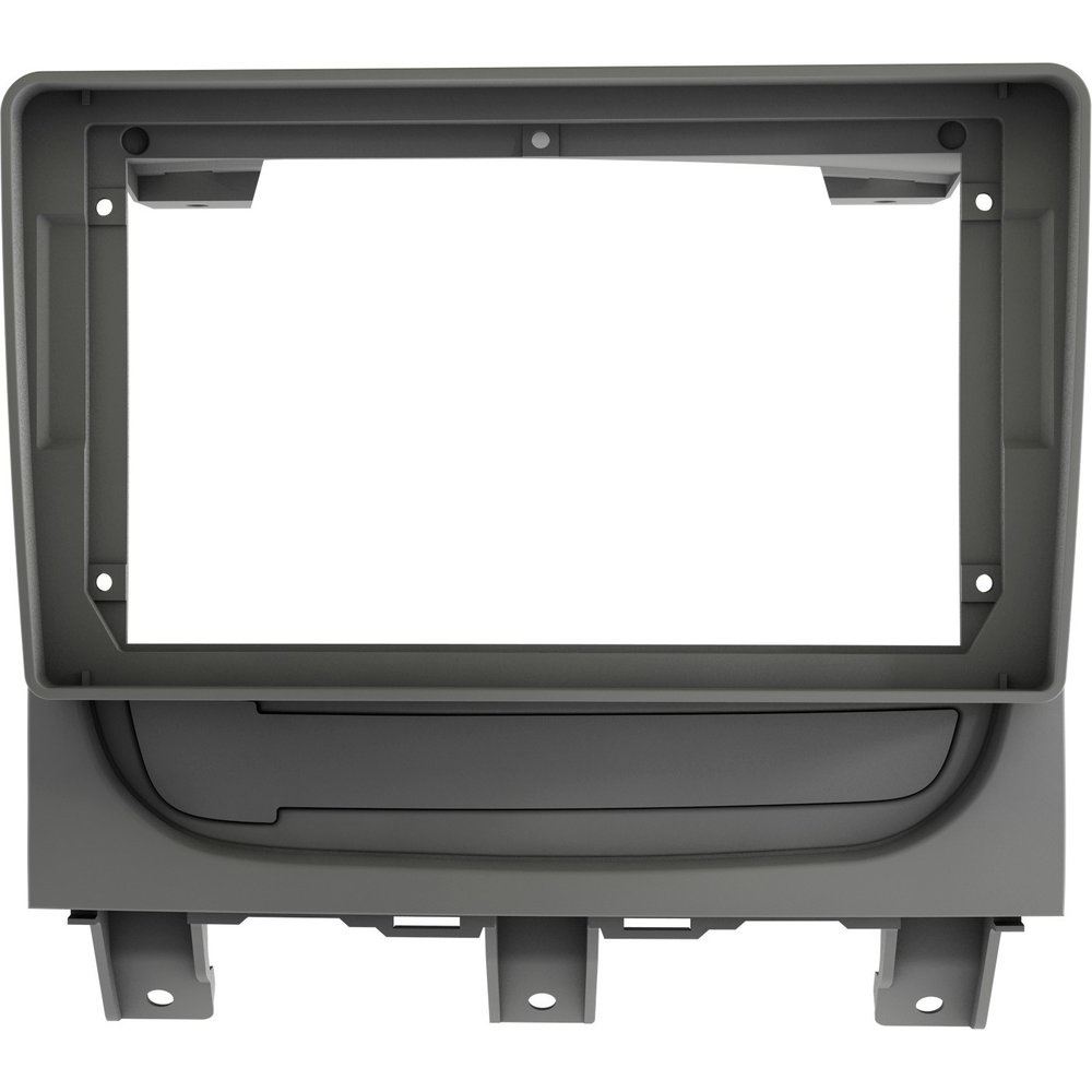 Moldura 9" Fiat Palio Way 2014 à 2018 - Grafite em Oferta na Shopee