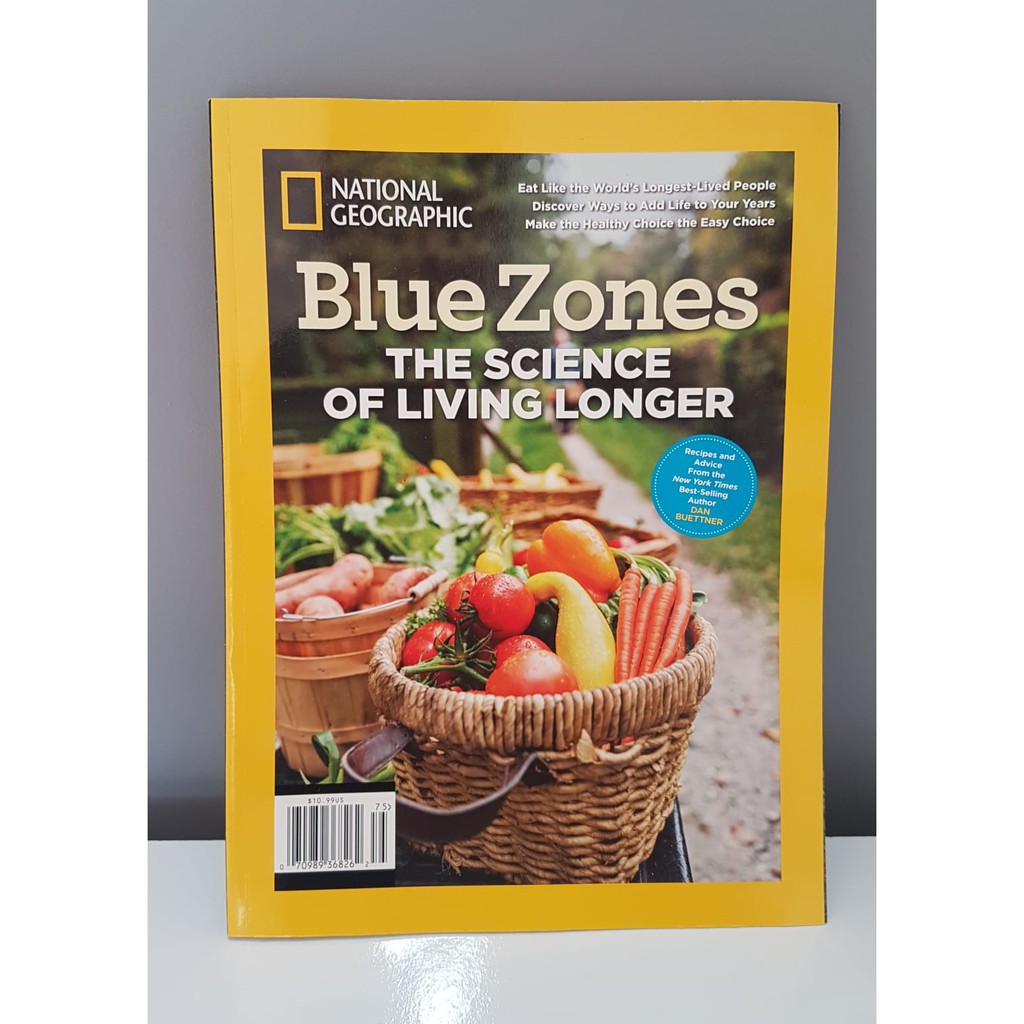 National Geographic Blue Zones The Science of Living Longer - Idioma Inglês