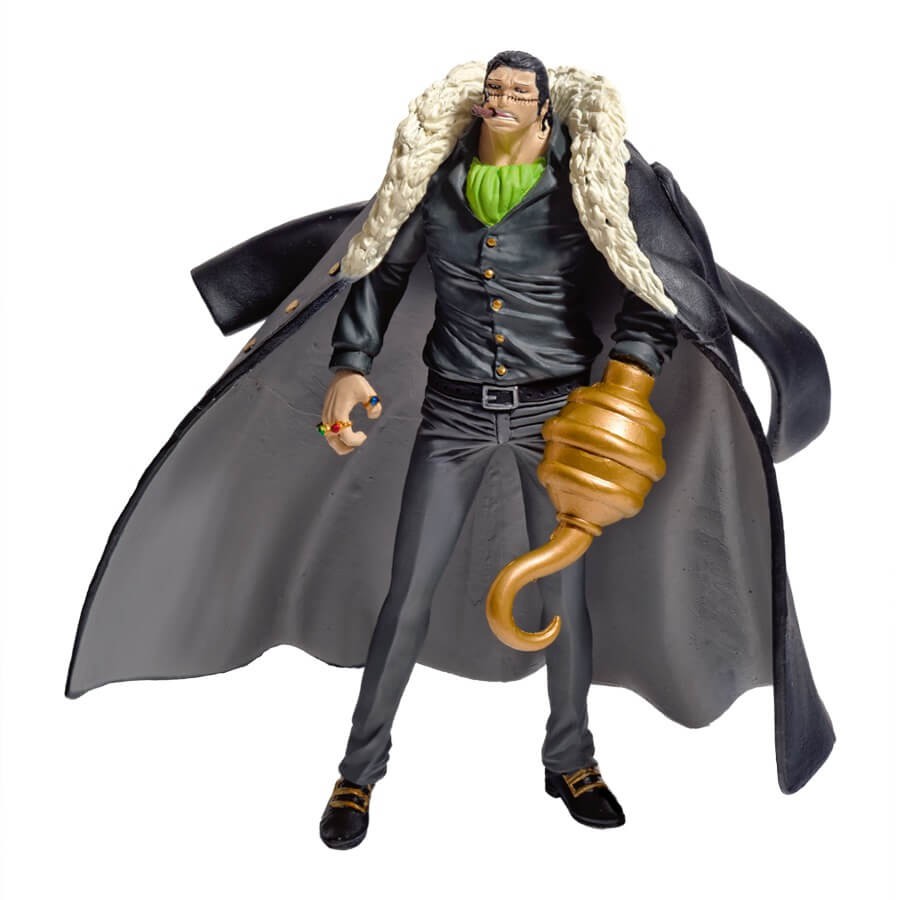 Boneco Miniatura Action Figure One Piece Ed 18 Sir Crocodile O Genio Do Crime Colecao Salvat Shopee Brasil