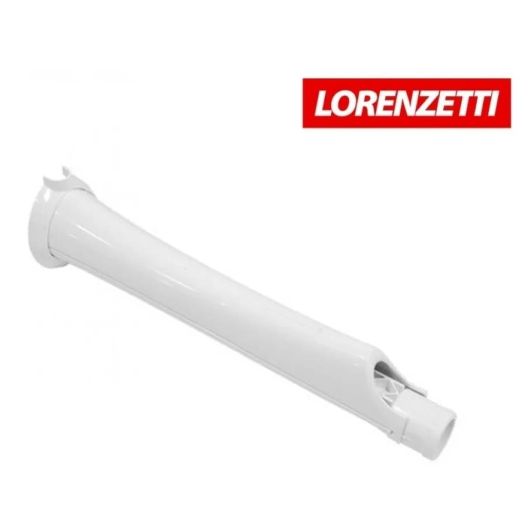 Braço Cano de Chuveiro 30cm 1/2 Lorenzetti Esconde-fios Branco
