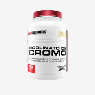 Picolinato de Cromo100 Cápsulas – Bodybuilders Suplemento para perda de peso e emagrecimento