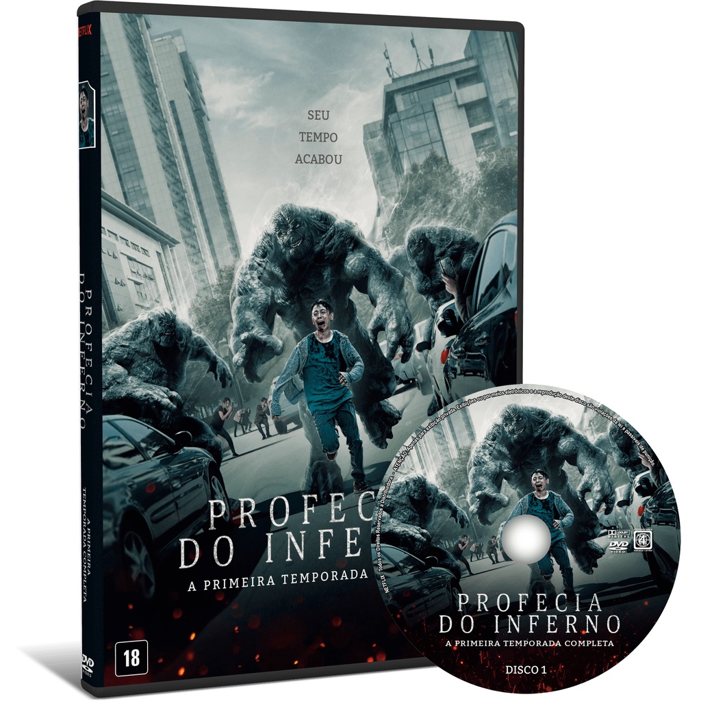 DVD Profecia do Inferno A Primeira Temporada (2021)