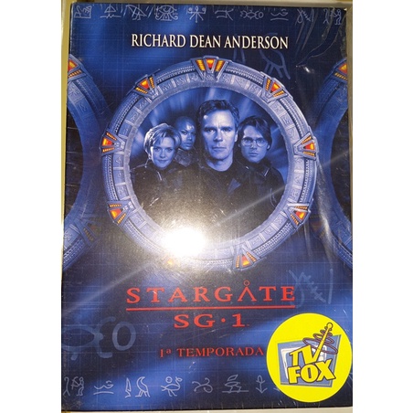 BOX Stargate SG1 - 1º Temporada - 5 DVD's - colecionador - usado