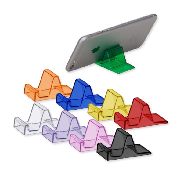 Suporte Para Celular ou Tablet De Acrílico Colorido Expositor Promoção Preço Reduzido