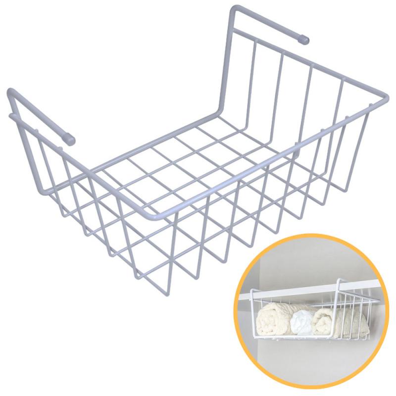 Cesto Organizador Suspenso Viena para Prateleiras Pequeno Branco 990901 BEL - Home & Living