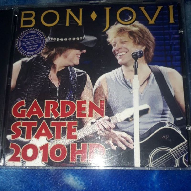 Bon Jovi - CDr Duplo Garden State 2010