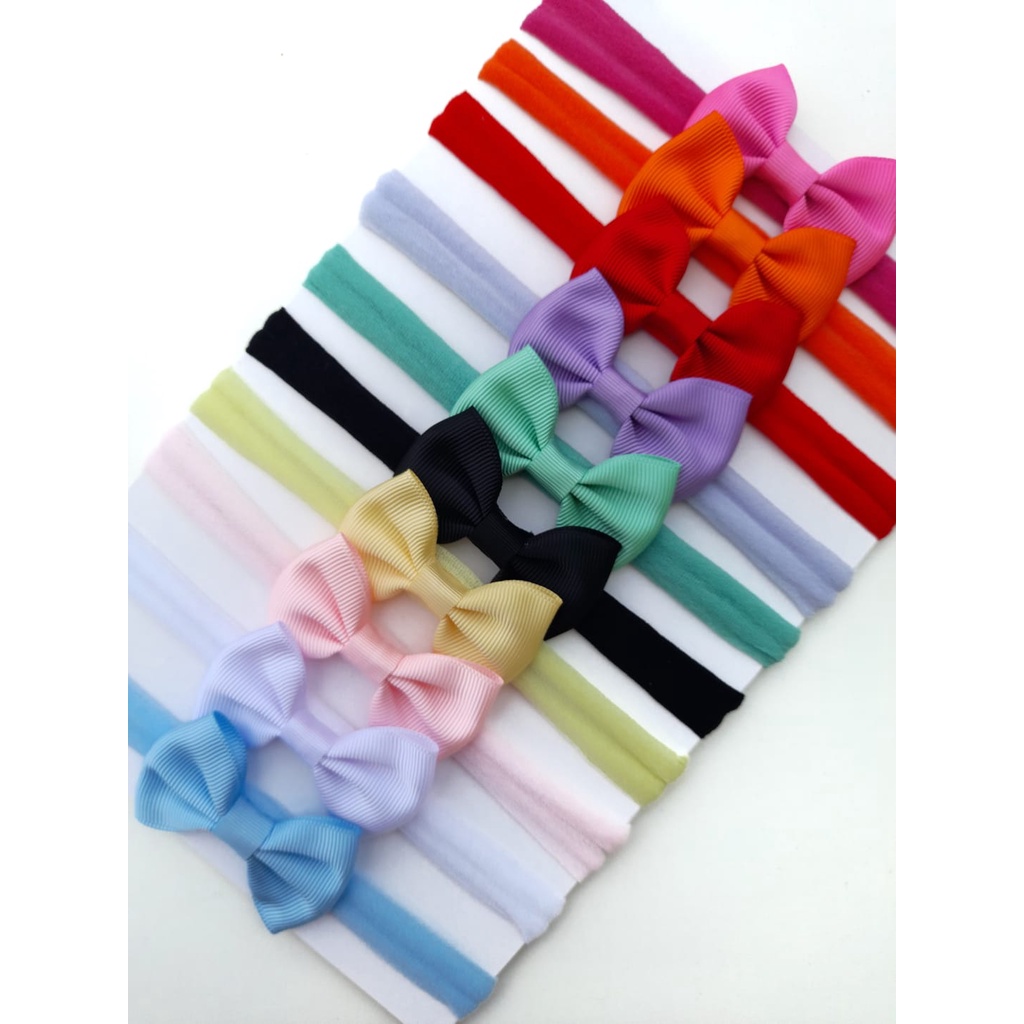 Kit 10 Lacinhos Bebe Maternidade Enxoval