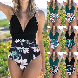 Maiô Feminino Push Up Com Bojo / Roupa De Banho Peça Única / Conjunto De Biquíni / Roupa De Banho