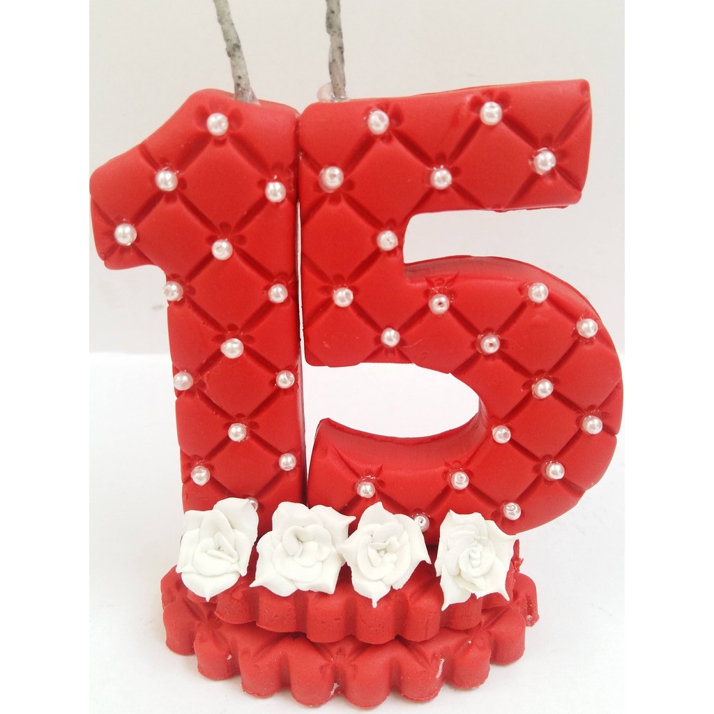 Vela de 15 Anos, Artesanal, Aniversário 15 anos, Debutante, Festa de 15 Anos, Decoração de 15 Anos.