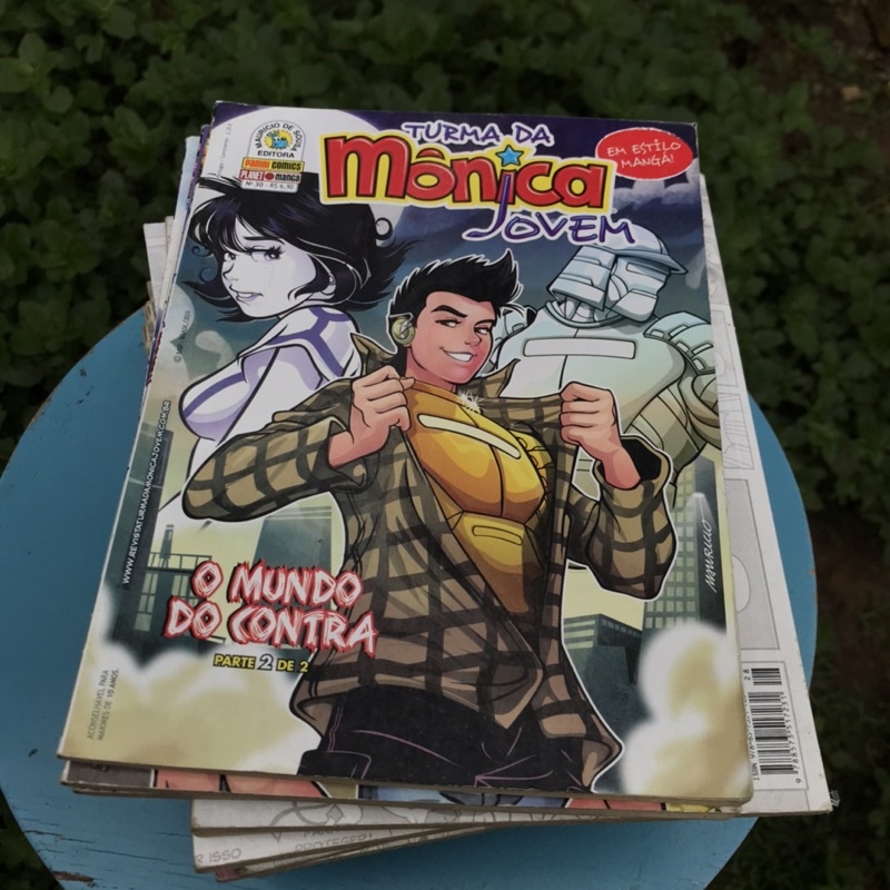 GIBI TURMA DA MÔNICA JOVEM • O MUNDO DO CONTRA  - REVISTA N30 (2011) - PARA COLECIONADORES // MANGÁ //GIBI.