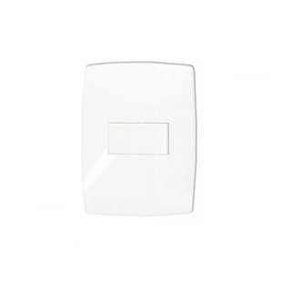 Conjunto Interruptor Simples Horizontal 10a 250v Placa 4x2 Branco Home Blux