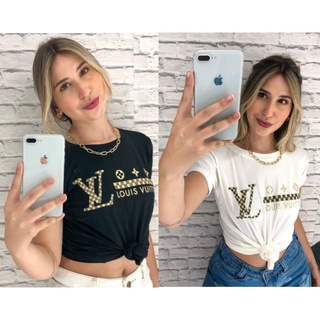 Camiseta T -SHIRT Feminino Estampada Blusa Viscolycra - Promoção