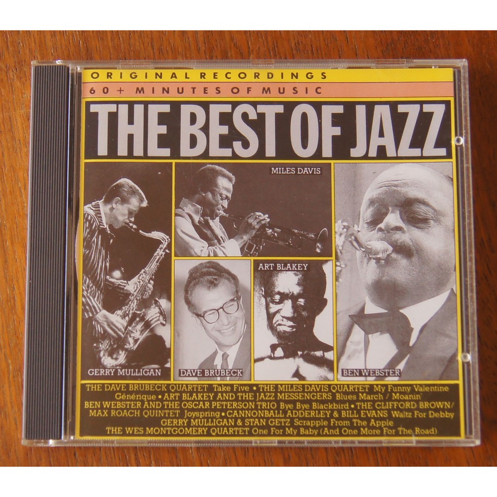 CD The Best Of Jazz Miles Davis Art Blakey Dave Brubeck