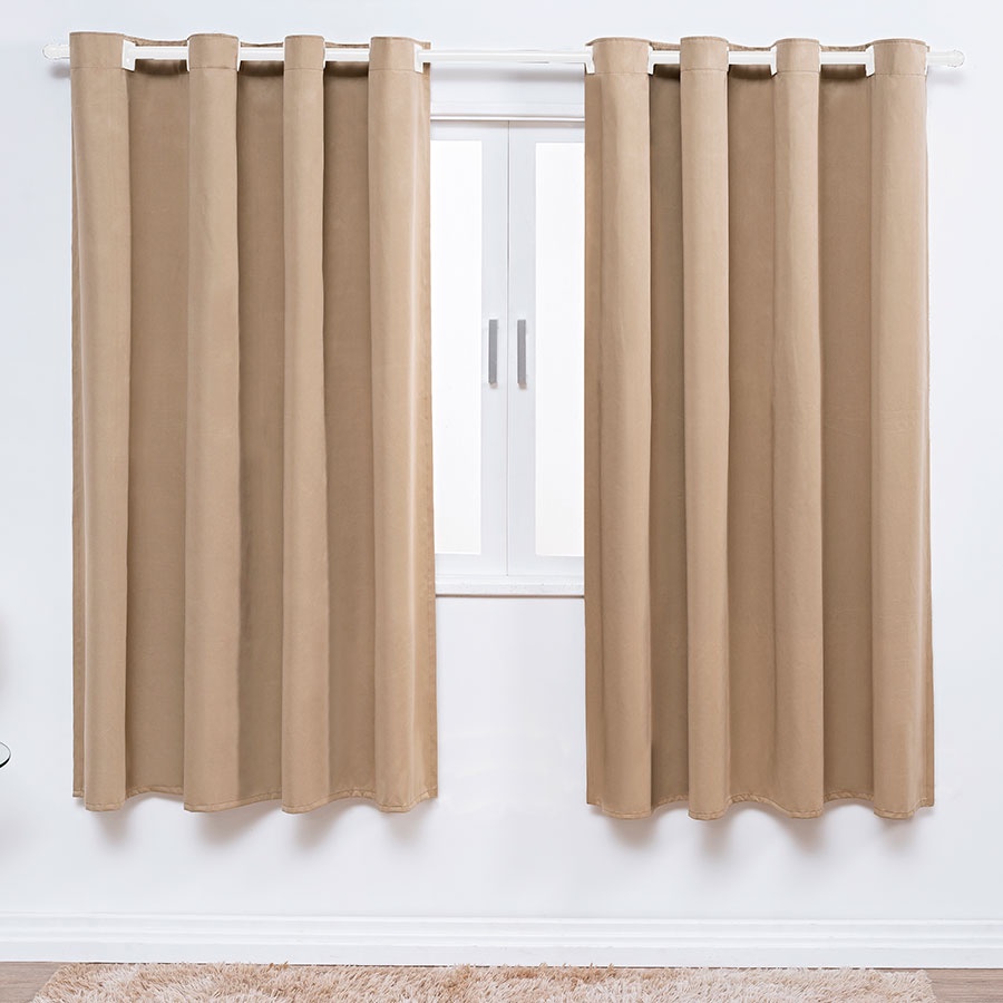 Cortina Infantil Para Quarto Bebê 2,00x1,70 Ilhos Enxoval Menina Menino Imperial Chuva de Amor GOLD BABY LINHA BABY AMERICANO