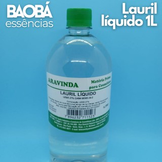 Lauril Líquido 27% 1 Litro - Saboaria