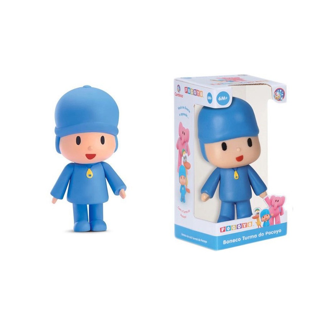 Boneco Pocoyo De Vinil Cardoso | Shopee Brasil