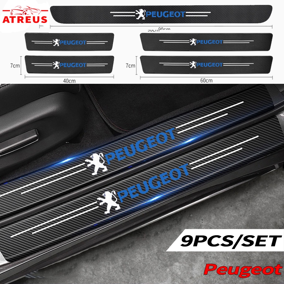 Adesivo Emblema Metallo Per Peugeot - Decorazione Posteriore Per 3008, 308, 2008, 208, 407, 5008 E Altri Modelli