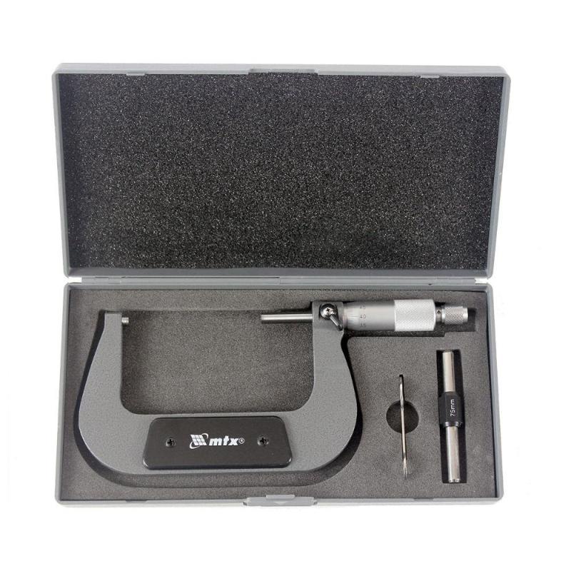 Micrômetro Externo Analógico de 75 à 100 MM 3170059 MTX em Oferta na Shopee