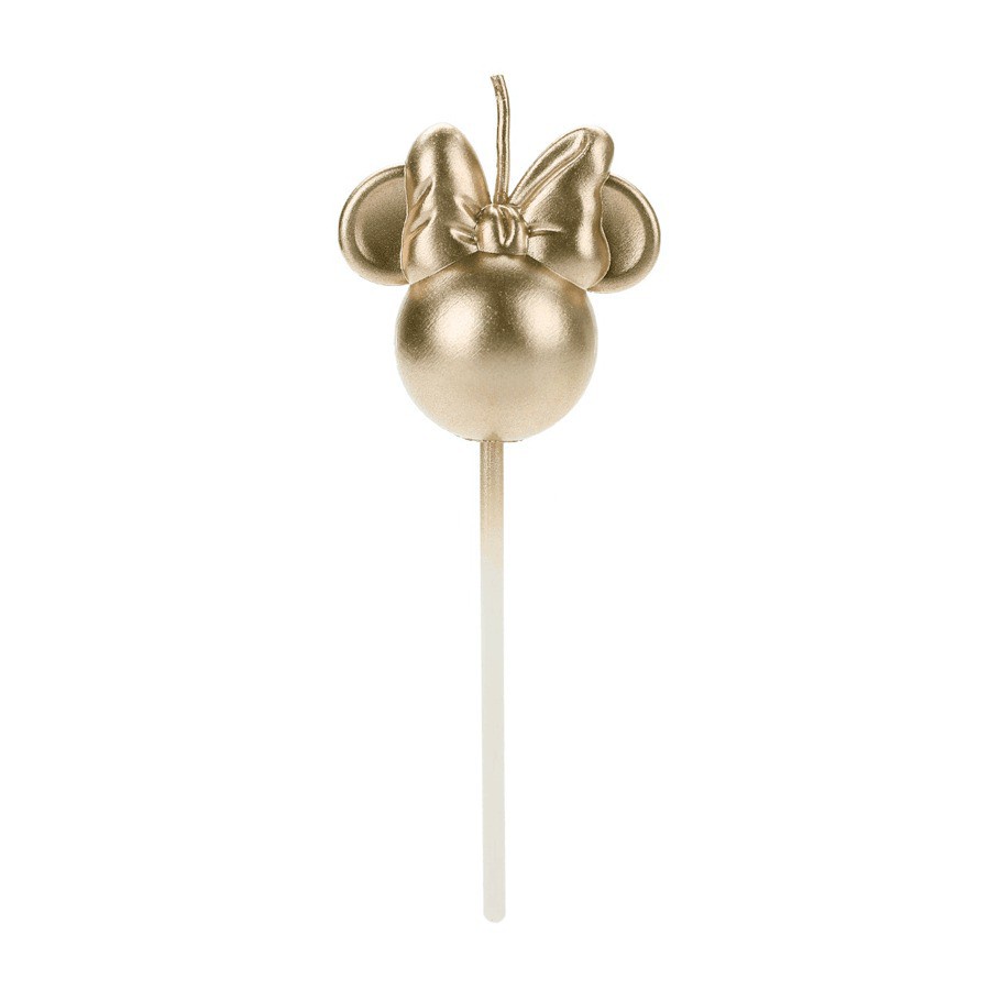 Vela Minne 360 Dourada Disney Silver Festas - Rizzo em Oferta na Shopee