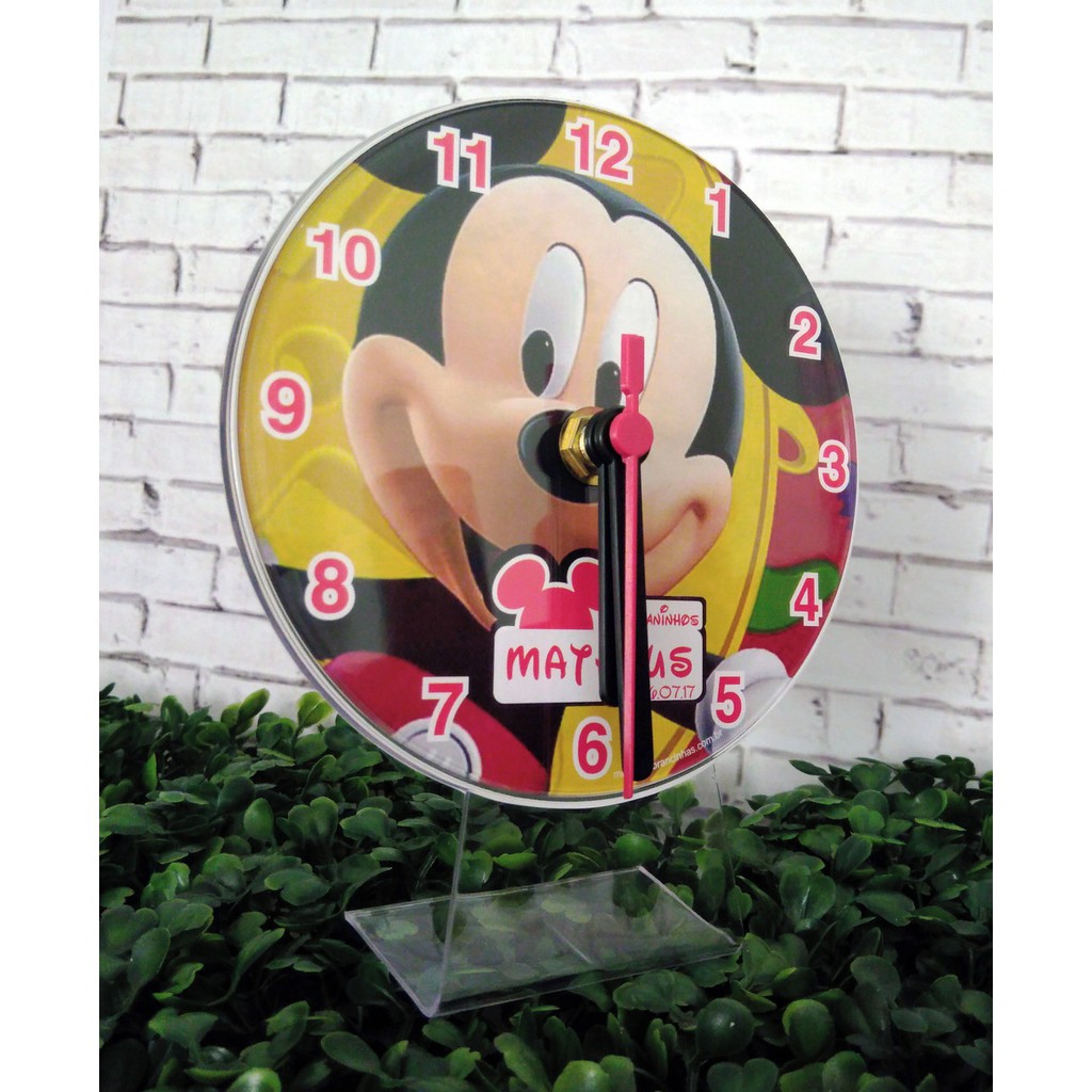 Relogios Mickey, Lembrancinhas Aniversario em Oferta na Shopee