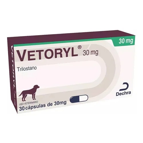 Vetoryl 30 Mg (com 30 Cápsulas Dechra) - Pets