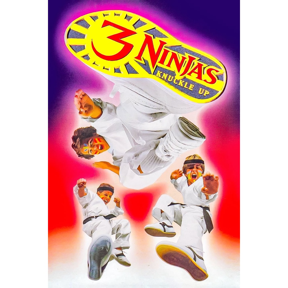 3 Ninjas em Apuros (1995) (3 Ninjas Knuckle Up) Victor Wong e Charles Napier - Dublagem Clássica