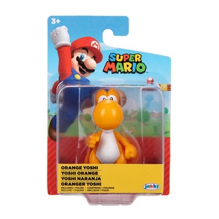Super Mario - Boneco 2.5 Polegadas Colecionável (Yoshi Laranja)