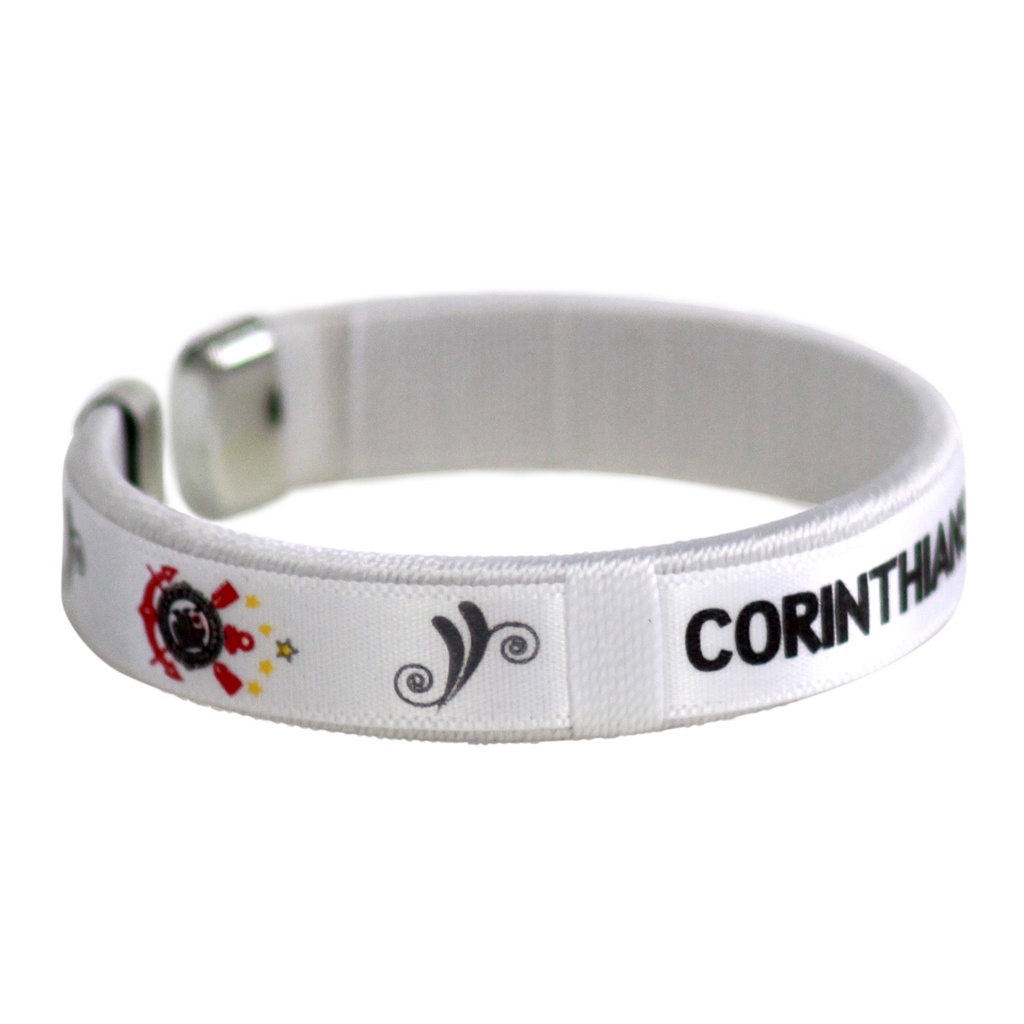 KIT C/6 BRACELETE LICENCIADO CORINTHIANS - R$:8,99 CADA