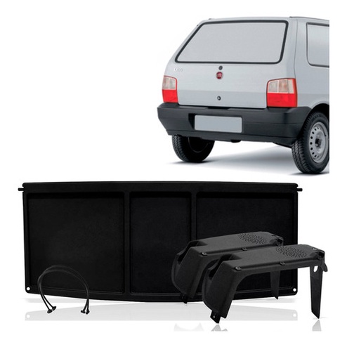 Tampão Bagagito Uno 2005 2006 2007 4 Portas Suporte E Cordão em Oferta na Shopee