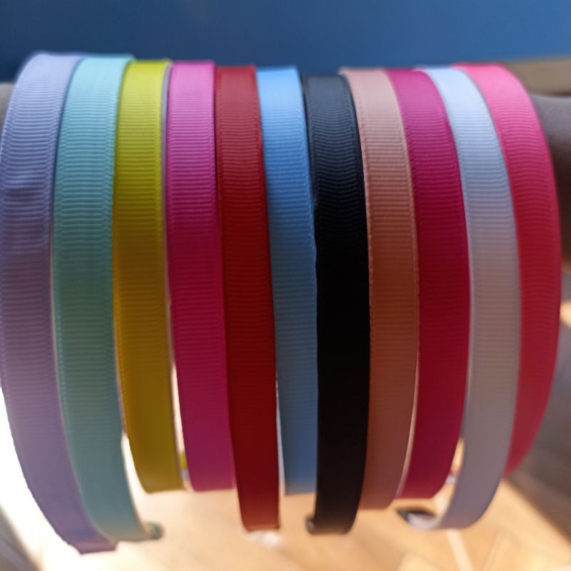 10 Tiaras encapadas de Gorgurão
