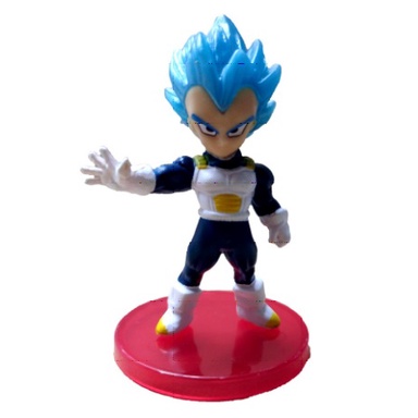Vegeta Super SayaJin Blue - Boneco Colecionável Miniatura Dragon Ball Z Action Figure em PVC a Pronta Entrega envio imediato